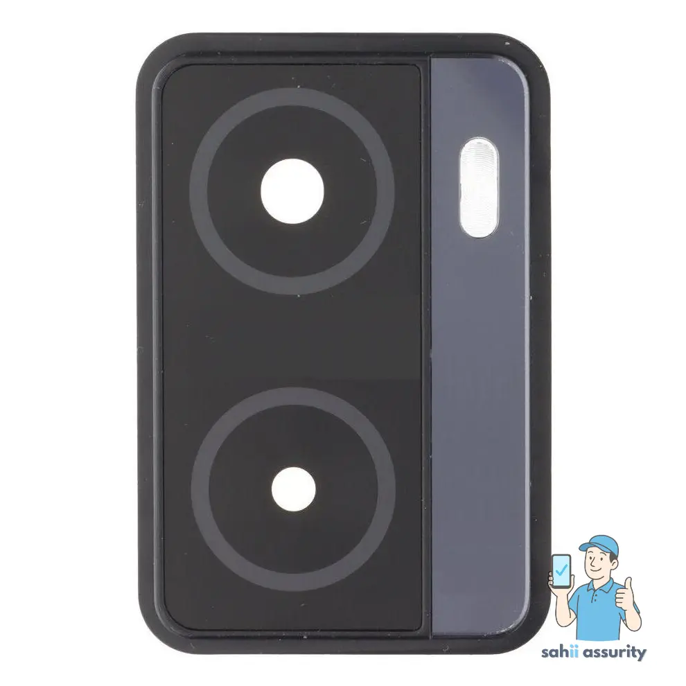 Camera Lens Glass with Frame for OnePlus Nord N20 SE White thumbnail